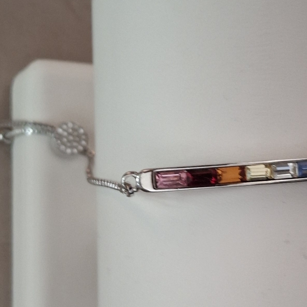 Elegant Multicolor Gemstone Bracelet